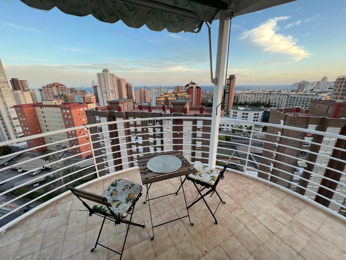 Панорамная Квартира С 1 Спальней В Бенидорме Apartman Kültér fotó