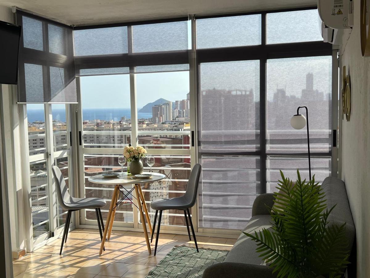Панорамная Квартира С 1 Спальней В Бенидорме Apartman Kültér fotó