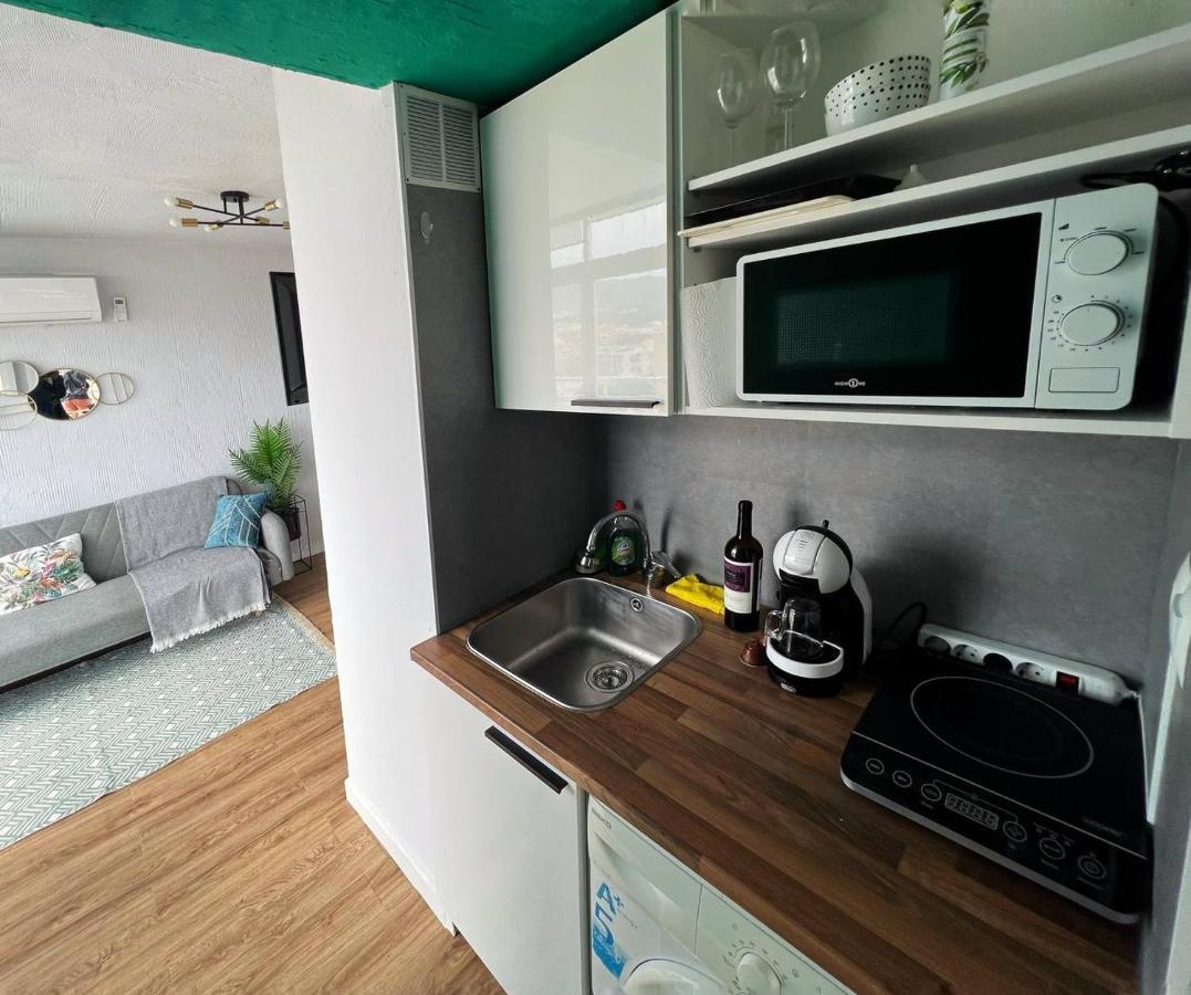 Панорамная Квартира С 1 Спальней В Бенидорме Apartman Kültér fotó
